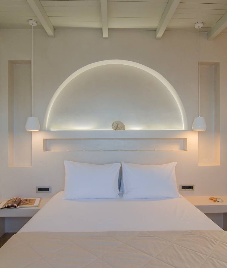Room at Katerina Hotel on Ios Island